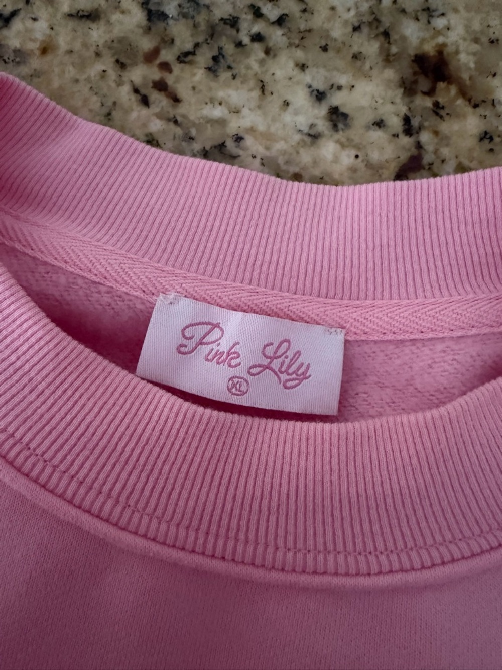 Pink Lily “Santa Baby” crewneck XL - Picture 4 of 5